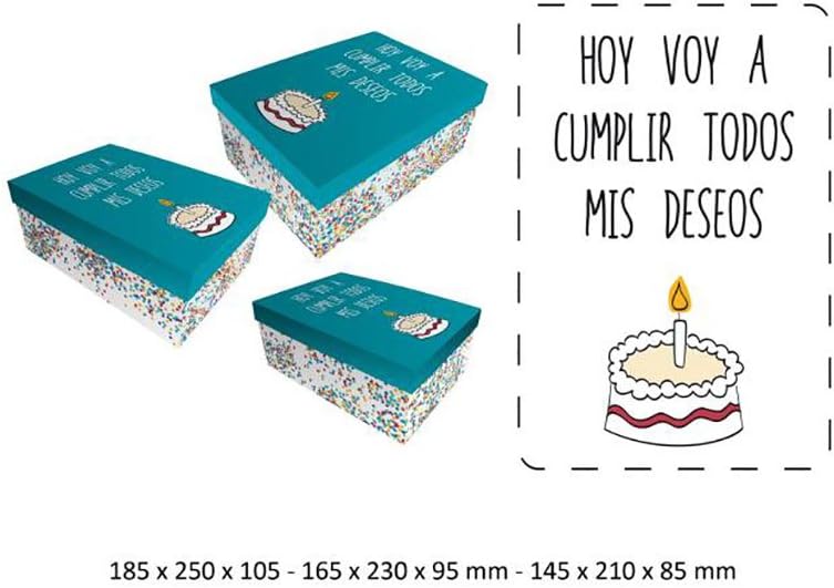 Set Cajas Regalo Baggy Deseos: Amazon.es: Juguetes y juegos
