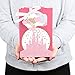 Little Princess Crown - Pink and Gold Princess Baby Shower or Birthday Party Favor Boxes - Set of 12