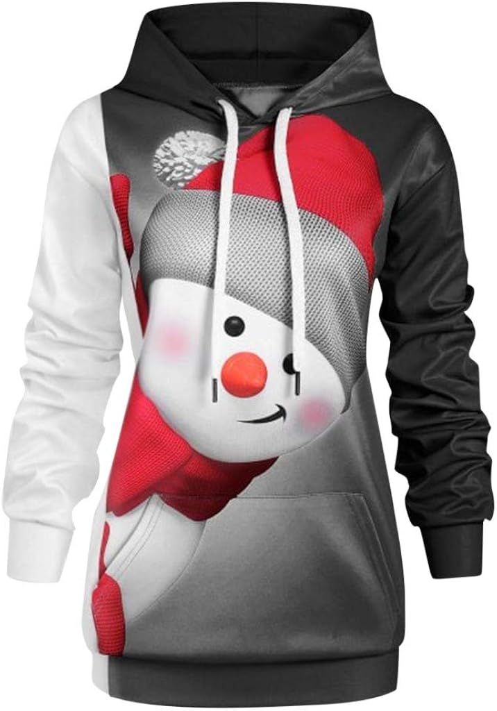 snowman sweatshirts women's