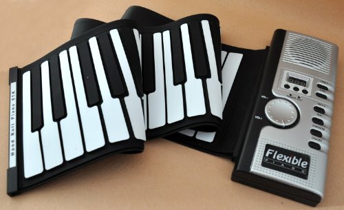 Roll up Electronic Piano Soft Keyboard 61 Keys Portable Roll up