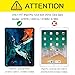 Ztotop Case for iPad Pro 12.9 Inch 2018-Slim Trifold Stand Cover with Auto Wake/Sleep and Rugged Translucent Back Cover Support 2nd Gen iPad Pencil Charging for iPad Pro 12.9 Inch 2018,Black