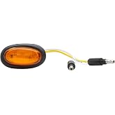 Grote 47963 Yellow MicroNova LED Clearance Marker Light (Grommet), Regular