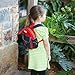 Toddler Backpack with Leash Never Lets Your Kids Get Away! Cute Child Safety Harness Bag for Pre-School! Keeps Essential Items Ready for Childcare! Great for Boys and Girls to be a Big Kid! (Red)
