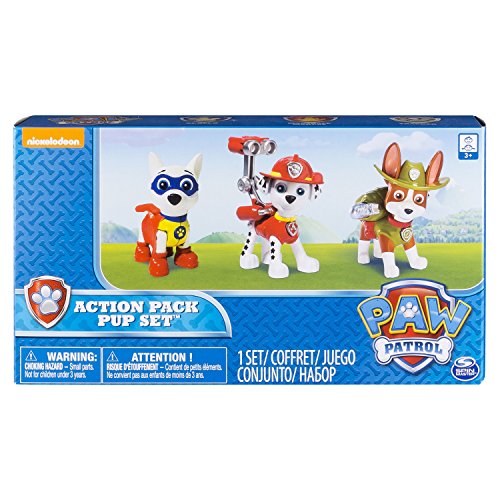 paw patrol action pack pup set