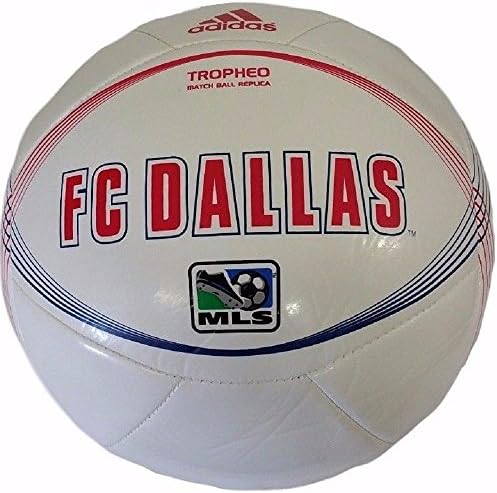 FC Dallas MLS Tropheo Soccer Ball Size 5 New In Bag By Adidas X10751