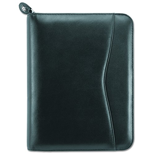 Day-Timer 82151 Verona Leather Starter Set, 5 1/2 x 8 1/2, Black Cover