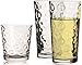Circleware Huge 16-Piece Set Highball Tumbler Drinking Glasses and Whiskey Cups, Home & Kitchen Party Glassware for Water, Beer, Ice Tea Juice, Bar Beverages, 8-15.7 oz & 8-12.5 oz, Circles 16pc