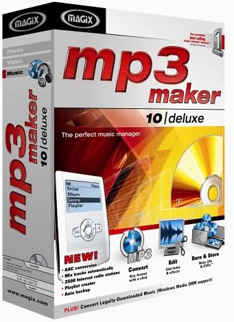 Magix MP3 Maker 10 Deluxe [OLD VERSION]