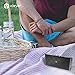 [Pocket-Sized Speaker] iClever Ultra Slim Portable Bluetooth Speaker with Mic, Aluminum Alloy, Water Resistant, Powerful 10W, Up to 10H Perfect for Running, Camping, Hiking, Cooking