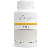 Integrative Therapeutics GABA - Brain Health Supplement That Supports Nerve Cell Function* - Support Neurochemical Balance & Neurotransmitter Production* - Dairy-Free - 60 Capsules (60 Servings)