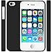 Caseology Daybreak Series, iPhone 4S Case Slim Fit Shock Absorbent Cover and Slip Resistant for Apple iPhone 4S - Black