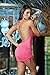 Mapalé by Espiral Women's Plunging Halter Ruched Tie Side Dress
