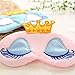 Girl's Travel Princess Crown Sleeping Eye-Shade Blindfold Nap Cover Eye Mask