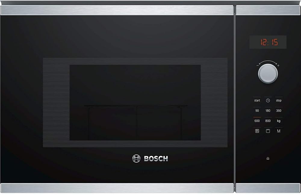 Bosch Serie 4 Built In Microwave With Grill - Stainless Steel