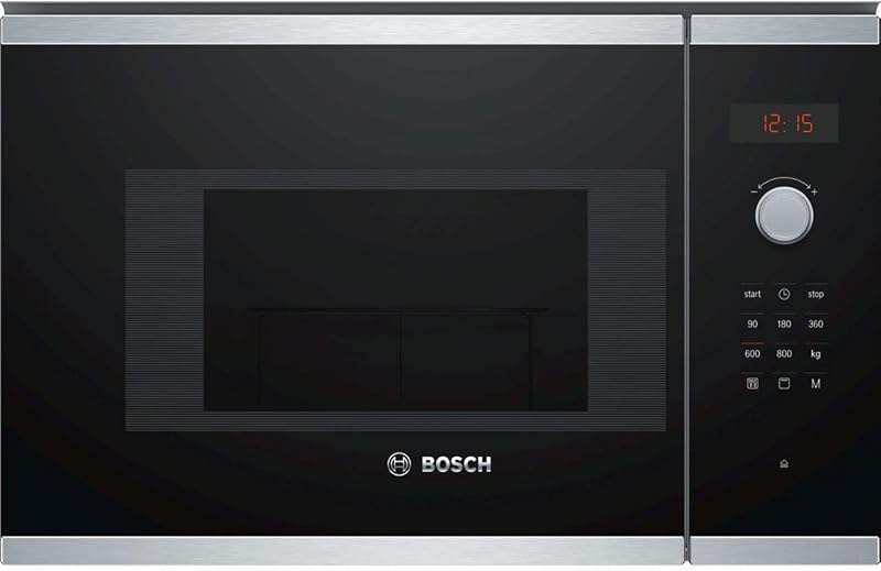Bosch Serie 4 Built In Microwave With Grill - Stainless Steel