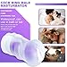 Male Masturbator Sex Toy for Men, SHEQU Virgin Pussy with Double Penis Cock Ring Bulit-in Tighter Sex Vaginal Stimulation Silicone Masturbation Stroker Waterproof(Purple Lerny's Pussy)