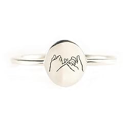 STORYJEWELLERY Pinky Promise Ring, Friendship