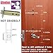 Megaflint Right Handed Keyless Door Lock Keypad Entry Mechanical Door Level Lock(NOT Deadbolt,Only for Single Borehole Door, Borehole Smaller Than Dia.2-1/8”,Need Drill Additional 4 Holes) …