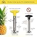 Pura Vida Stainless Steel Fruit Slicer Set - Pineapple Cutter and Corer, Watermelon Slicer Cutter, Melon Baller Scoop, Apple Corer Tool, Strawberry Huller Stem Remover - Creative Kitchen Slicing Kit