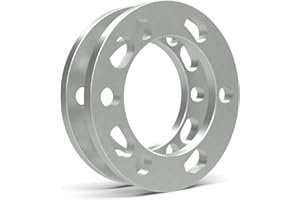 Wheel Accessories Parts 2 Pcs Die Cast Wheel Spacers 12mm 1/2" Thick Fits Bolt Patterns 5x135mm 5x139.7mm 5x5.5 6x135mm 6x139.7mm 6x5.5 Chevy Silverado 1500 ｜ Ford F-150 ｜ RAM 1500