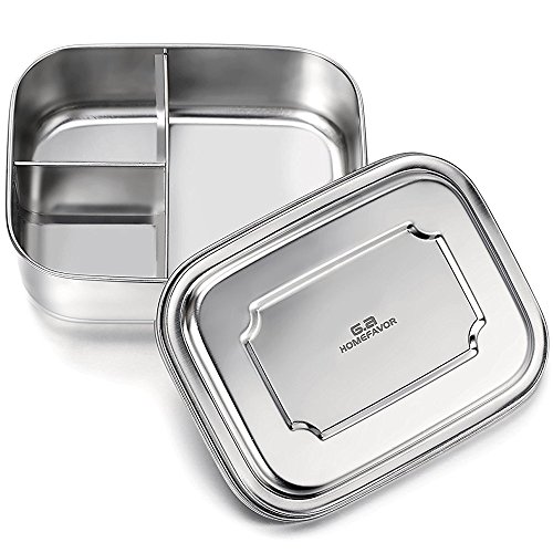 GA Homefavor Stainless Steel Bento Lunch Box 33 Ozs,