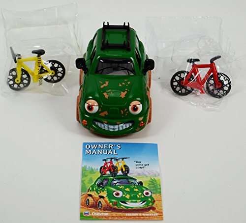 Chevron Cars Freddy 4-Wheeler with Mountain Bikes, 3 Piece Set