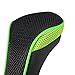 Andux 4 Pack Long Neck Golf Hybrid Club Head Covers Dial No. Tag CTMT-01 Black/Green