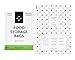 Formaticum Food Storage Bags - keeps all food fresher longer. Preserve Produce, Fruits, Vegetables, Meat, Cheese, Seafood and Baked Goods (1 pack, 10 bags)