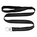 Mopaclle Pet Supplies for Dog Leashes Premium Three Way Dog Leash with Adjustable Detachable Dog Coupler for One,Two,Three Samll/Medium Dog (Black)