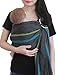 Vlokup Ring Sling Baby Carrier - Soft Cotton Baby Sling Baby Wrap for Newborn Infant Toddler - Grey Rainbow
