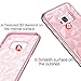 Case Compatible with Samsung Galaxy S8, BENTOBEN Glitter Bling Shockproof 3D Prism Geometric Hybrid Soft TPU Cover PC Girl Women Protective Phone Case for Galaxy S8 5.8 inch Rose Gold