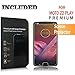 Moto Z2 Play Case, Starshop [Shock Absorption] Dual Layers Impact Advanced Protective Cover with [Premium HD Screen Protector Included] for Motorola Moto Z2 Play (Black)