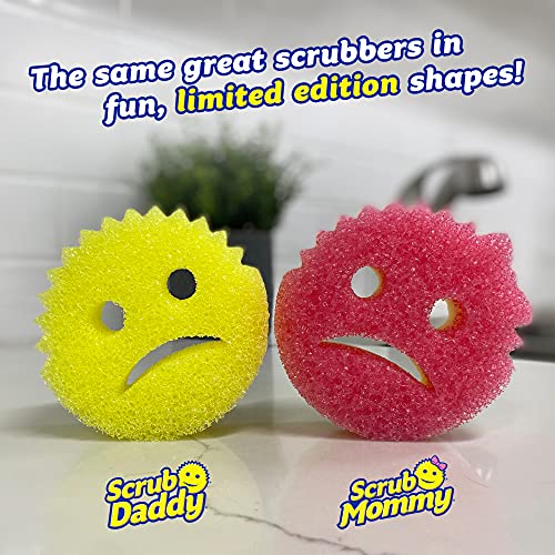 Scrub Daddy Sponge Set Sad Daddy FlexTexture Scrubber and Scrub