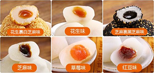 Taiwan specialty: Maidelong multi-flavors mochi rice dumplings glutinous rice cake 干吃汤圆1000g/35.2oz - Thumbnail 5
