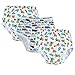 Little Boy Potty Training Pants 3-Pack - Dinosaur and Transportation - Size 4T