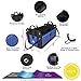 HUANZHAN Car Trunk Storage Organizer, Auto Portable Collapsible Trunk Organizer H-Zonealp Heavy Duty Cargo Storage Carrier with Free Straps for Car/Truck/SUV/Van (NEW Version)