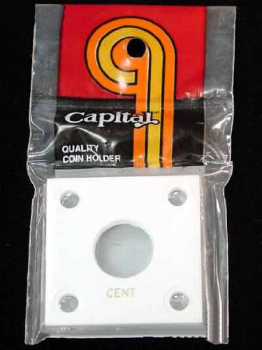 Capital Plastics 2x2 Holder - CENT in White