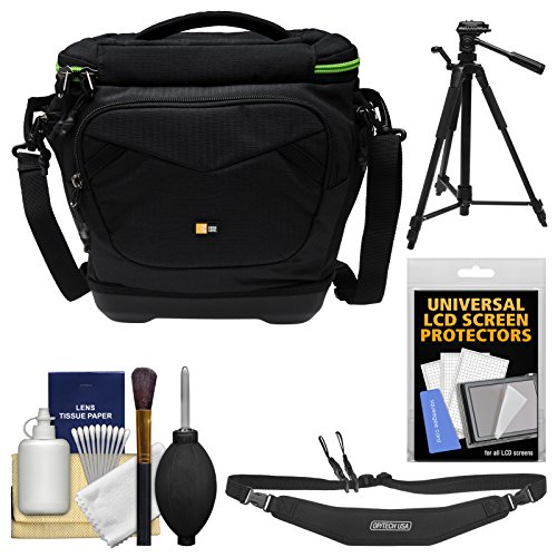 Case Logic Kontrast KDM-102 DSLR Camera Shoulder Bag with Tripod Sling  Strap Kit