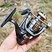Sougayilang Fishing Reel, Light Smooth Bass Gear Spinning Casting Left Right Saltwater Freshwater Fishing Reels-WQ2000