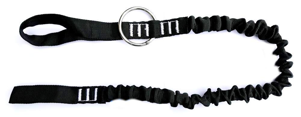 TreeUp Chainsaws Strop AY 053, Tool Rope Attachment Rope Forestry Accessories 1,3 m (black)