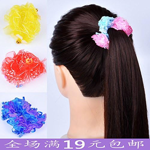 Korean Children Headdress Head Flower Girls Hair Rubber Band Rope