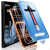 MAGIC JOHN 2 Pack for iPhone 17 Pro Max 6.9 inch Tempered Glass Screen Protector, Auto Dust-Elimination, Bubble Free, HD Clear, Easy Installation