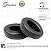 Replacement Ear Pads For Headphones By Senitek Protein Leather Earphone Covers - Memory Foam For Unmatched Comfort & Noise Blocking - Headset Cushions - 8 compatible models - Leather