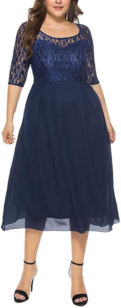 vestido rodado curto plus size