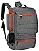 Laptop Backpack,BRINCH Unisex Luggage & Travel Bags Knapsack,Rucksack Backpack Hiking Bags Students School Shoulder Backpacks Fits Up to 17.3 Inch Laptop Macbook Computer,Grey-Orange