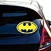 Yoonek Graphics Bat Decal Sticker for Car Window, Laptop, Motorcycle, Walls, Mirror and More. # 452 (4