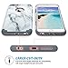 ULAK iPhone 6 Plus Case, iPhone 6S Plus Case, Slim Dual Layer Soft Silicone and Hard Back Cover Anti Scratches Bumper Protective Cover for Apple iPhone 6 Plus / 6S Plus 5.5 inch (Marble Pattern)