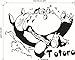 Fangeplus(TM DIY Removable My Neighbour Totoro Sleep Art Mural Vinyl Waterproof Wall Stickers Kids Room Decor Nursery Decal Sticker 22.8''x18.1''