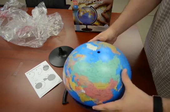 4 Edu+Toys+EDU36899A+Desktop+Political+11+Inch