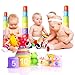 Homder The First Years Nesting & Stacking Up Cups with Numbers & Animals for Kids Toddlers Early Educational Stacker Toys,11 Pack